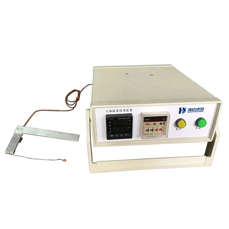تجهیزات آزمایش آزمایشگاهی دستگاه کالیبراسیون دمای شعله 50W 0