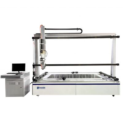 تجهیزات آزمایش آب و هوا دستگاه آزمایش ضربه بادبادک PV تجهیزات ماژول خورشیدی آزمایش ضربه بادبادک