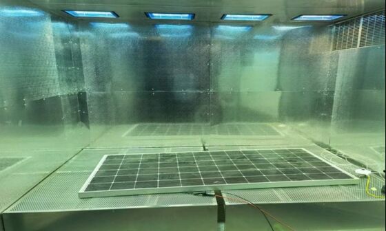 محفظه تست استقامت نقطه داغ / شبیه ساز خورشید ثابت BBA، ماژول فتوولتائیک نور طبیعی، دستگاه تست پیری PV تجهیزات