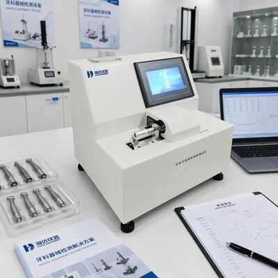 دستگاه اندازه گیری تورک برای تجهیزات آزمایش QC توربین دندانپزشکی دقت بالا 0.0005 Nm